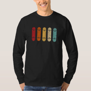Skateboarding Skateboarder Skater Retro Sk T Shirt