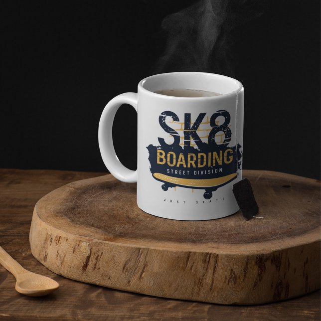 Skateboarding Street Division Kaffemugg (Skapare uppladdad)