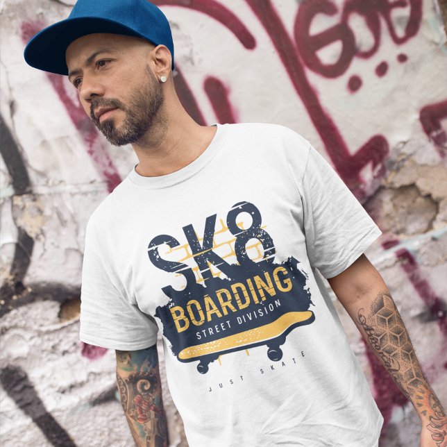 Skateboarding Street Division T Shirt (Skapare uppladdad)