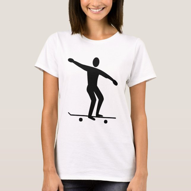 Skateboarding - Svart Tröja (Framsida)