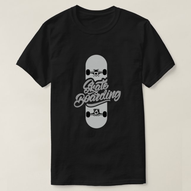 Skateboarding T-Shirt (Design framsida)