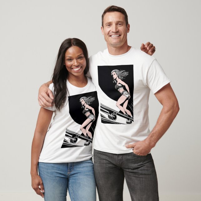 Skateboarding T-Shirt (Unisex)