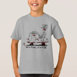 Skateboarding T skjorta för ungeskridskoskjorta T Shirt