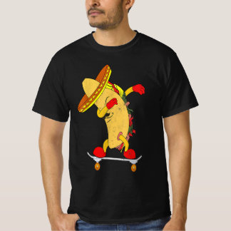 Skateboarding Tacos T-shirt | Bidrag för Skater