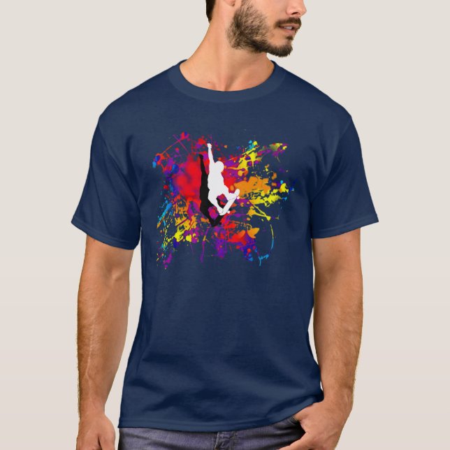 skateboarding tee shirt (Framsida)
