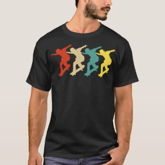 Skateboarding Vintage Retro Skateboarder T Shirt