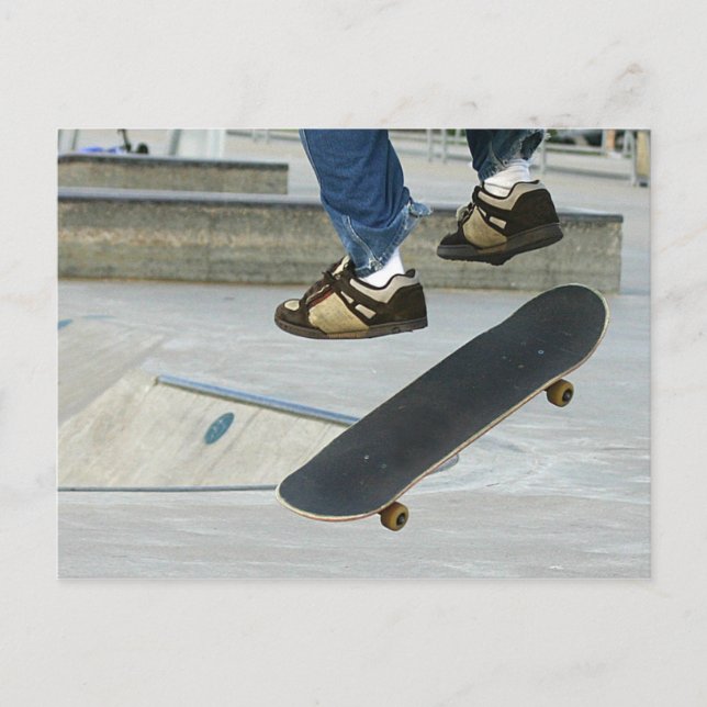 Skateboarding Vykort (Framsida)