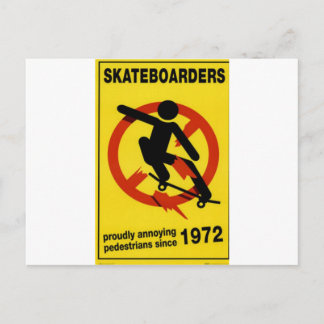 Skateboarding Vykort