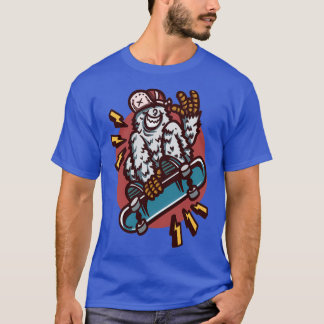 skateboarding zeti t shirt