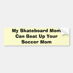 Skateboardmammorbildekal Bildekal