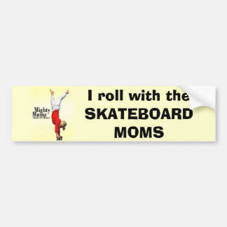 Skateboardmammorbildekal Bildekal