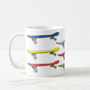 Skateboardmugg Kaffemugg