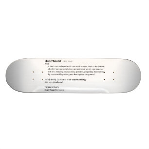 Skateboardordbokdefinition Skateboard Bräda 21,5 Cm