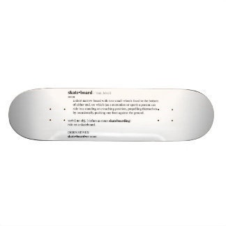 Skateboardordbokdefinition Skateboard Bräda 21,5 Cm