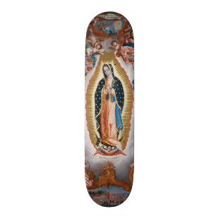 "Skateboards oskulden av Guadalupe" religiös kons Skateboard Bräda 19,5 Cm