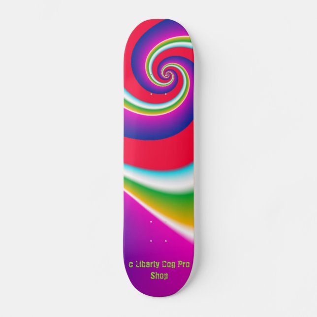 SKATEBOARDS - SPYRO GYRO - LIBERTY HUND PRO SHOP (Framsida)
