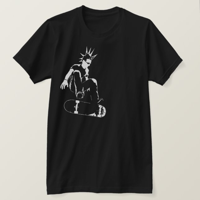 skateboardspunk t-shirt (Design framsida)
