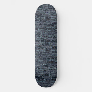 Skateboardtavlor för världsstäder old school skateboard bräda 21,6 cm