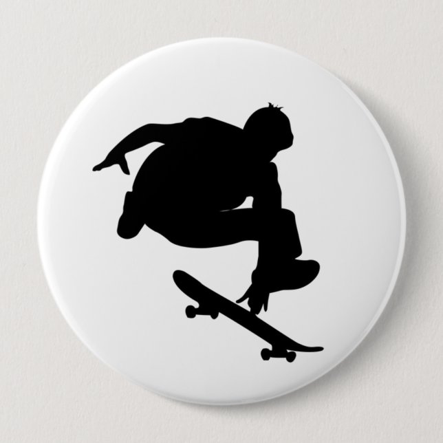 Skateboarers svarta knapp (Framsida)