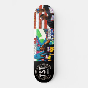 SKATEBOKEN FÖR OFFICIELL AV THOMPSON SPIN TWILLING MINI SKATEBOARD BRÄDA 18,5 CM