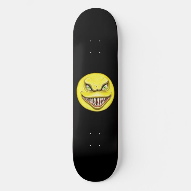 Skatebosrd Deck ’Vampire Ansikte’ Mini Skateboard Bräda 18,5 Cm (Framsida)
