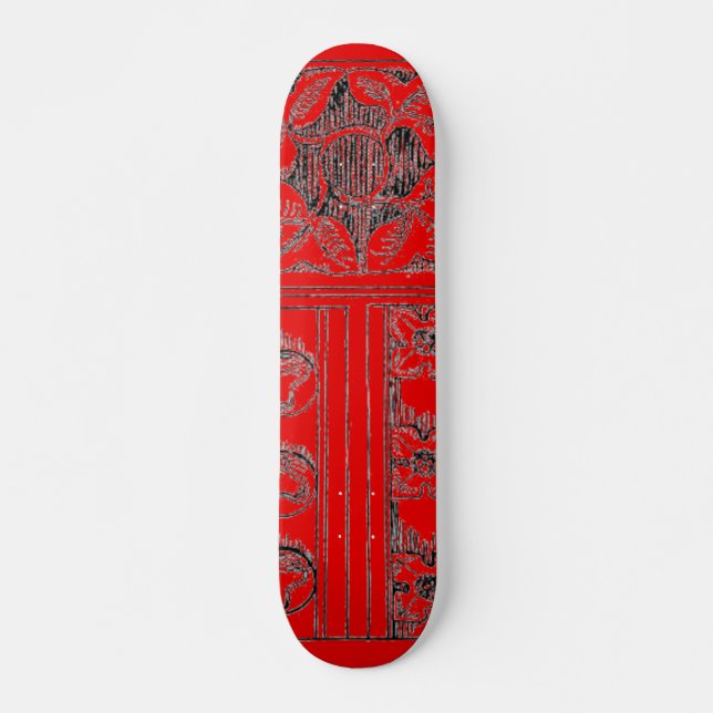 Skatedralbord Skateboard Bräda 19,5 Cm (Framsida)