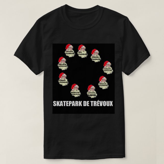 SKATEPARK DE TRÉVOUX T SHIRT (Design framsida)
