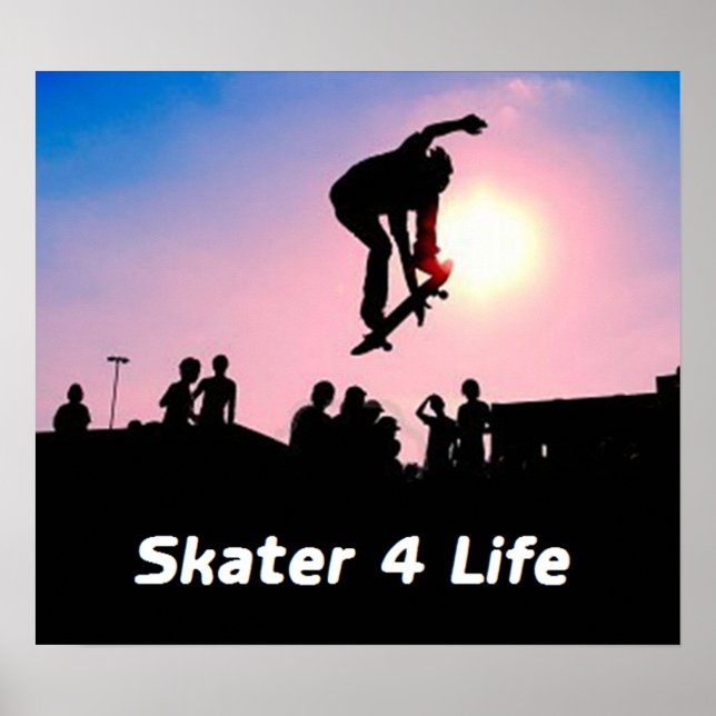 Skater 4 Livförsäkring Poster (Framsidan)