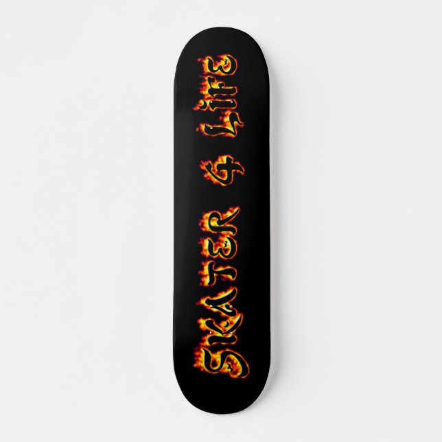Skater 4 Livskartong Mini Skateboard Bräda 18,7 Cm (Framsida)