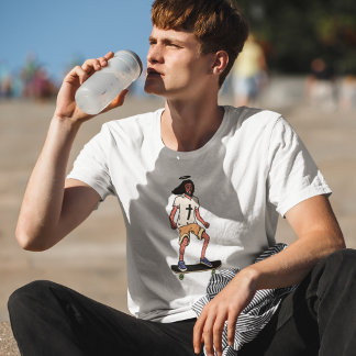 Skater Angel Cartoon Skateboard Streetwear T-shirt