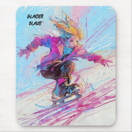 skater av animerad abstrakt musmatta