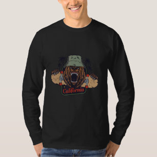Skater björn Santa Cruz California T Shirt