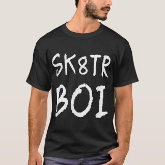 Skater Boi Sk8tr Boy for Skateboard Riders T Shirt
