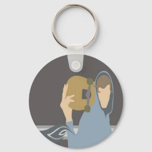 Skater Boy Keychain Nyckelring