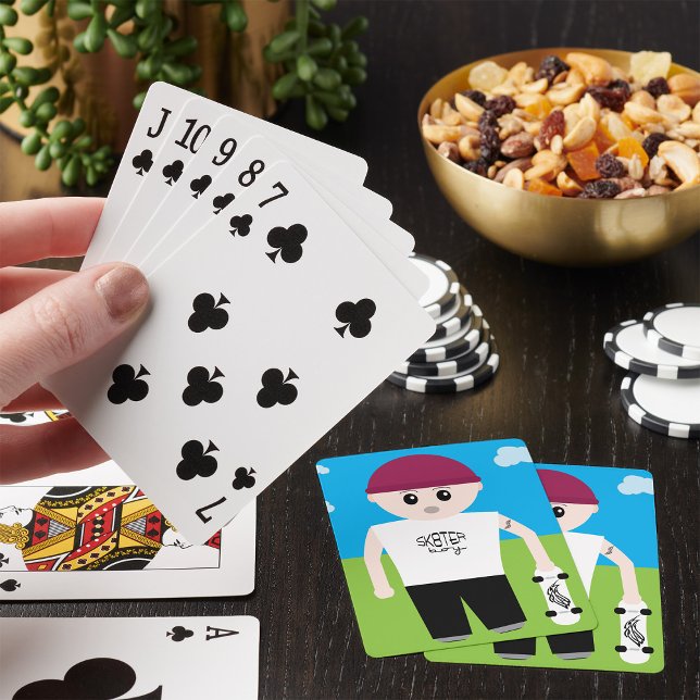 Skater Boy-spelkort Casinokort (Skapare uppladdad)