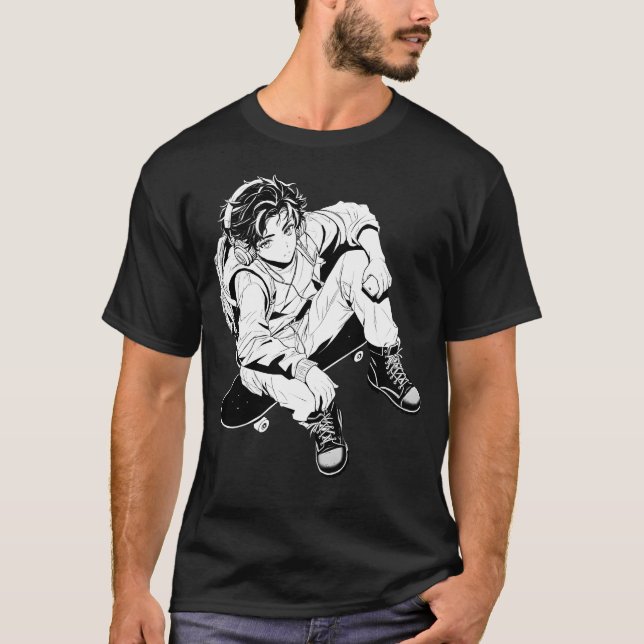 Skater Boy T Shirt (Framsida)