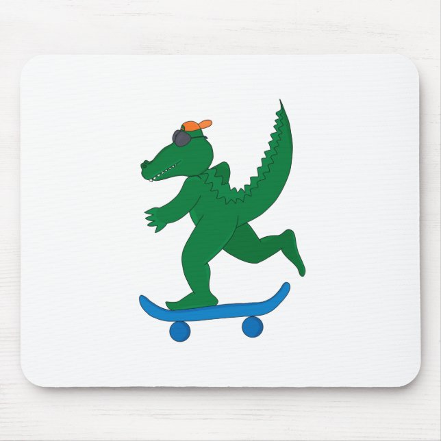 Skater Crokodile Musmatta (Framsidan)