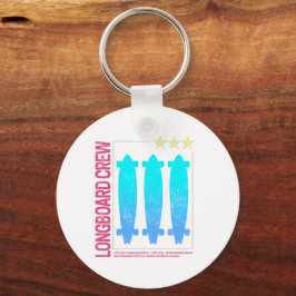 Skater för återrullningsskateboard-Vintage Nyckelring