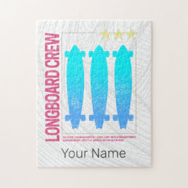 Skater för återrullningsskateboard-Vintage Pussel