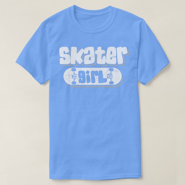 Skater Girl 2 T Shirt (Design framsida)