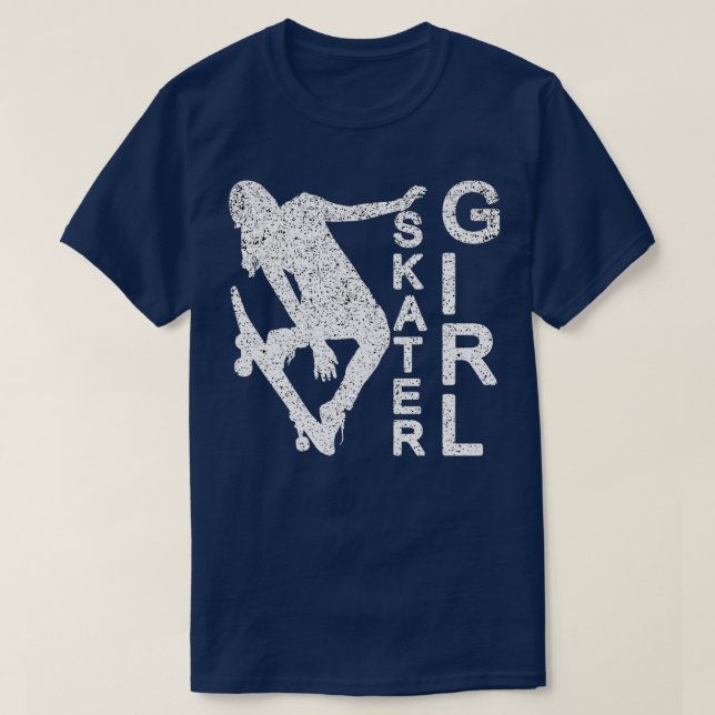 Skater Girl 3 T Shirt (Design framsida)