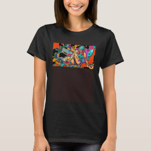 Skater Girl Clothes Aesthetic Japansk Stil Ska T Shirt