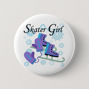 Skater Girl Knapp