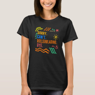 Skater Girl Rollerblading Women's Skate Roller Rol T Shirt