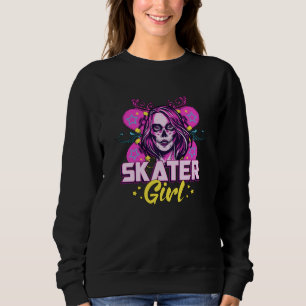 Skater Girl Sk8 Skateboard Girls Skating Gift Idea T Shirt