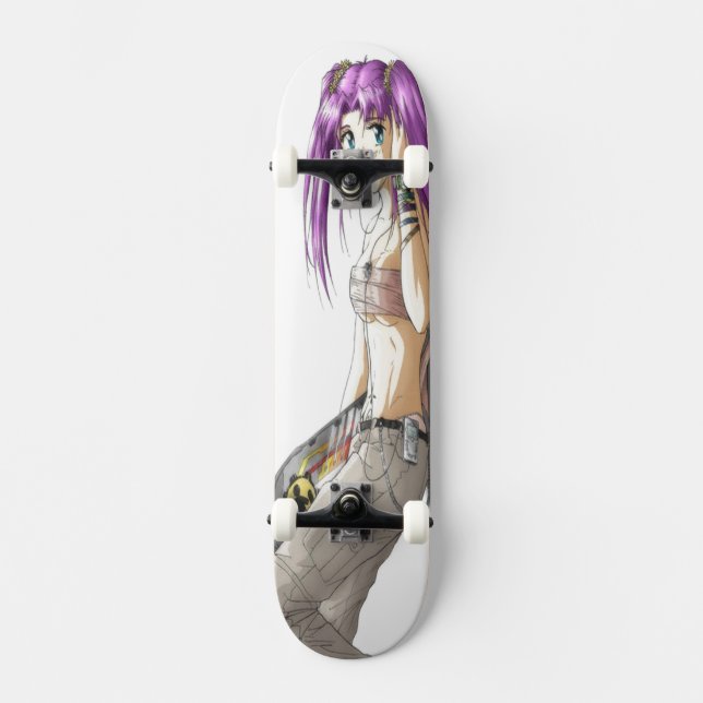 Skater Girl Skateboard (Framsida)