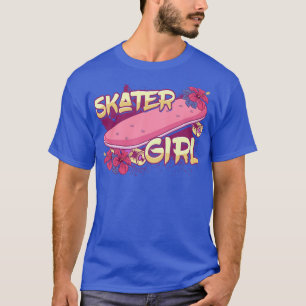 Skater Girl Skateboard T Shirt