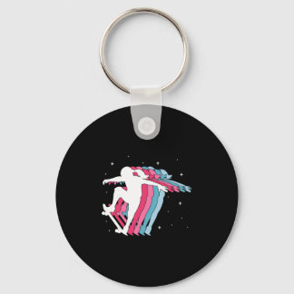 Skater Girl Skateboarder Skateboarding Girls Gift  Nyckelring