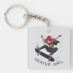 Skater Girl Skateboarding