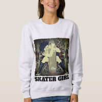 SKATER GIRL SKATEBOARDING T-Shirts